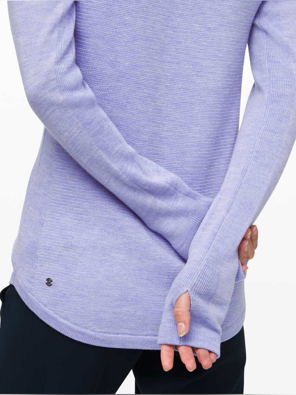 lululemon Sit in Lotus Sweater Marino Wool